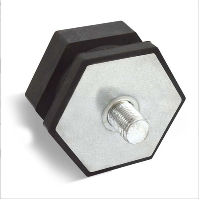 Χάλυβα και χάλυβα Custom Hexagonal Motor Shock Absorber Pad Foot για Πνευματικό Μπάφερ