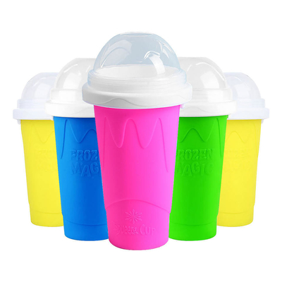 Κεπάκι DIY Slushie Maker Cup Magic Slushy Maker Squeeze Cup Summer Quick Frozen Cooling Smoothie Pinch Cup (Μαγικό Slushy Maker Squeeze Cup) Το καλοκαίρι γρήγορα κατεψυγμένο παγωμένο smoothie cup