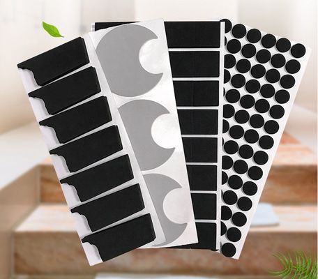 Προσαρμοσμένο μονόπλευρο αυτοκόλλητο EVA Foam Pad Μαύρο κυκλικό πάτο για προστασία