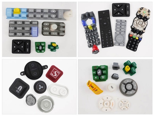 EPDM NBR NR Σιλικόνιο καουτσούκ Custom Keypad 4x4 MIDI Keyboard Button Pad Υπηρεσία Σχηματισμού
