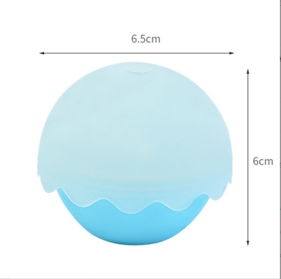 Ευέλικτο Σιλικόνιο Ice Ball Mold 2.4 ίντσες ανθεκτικές σφαίρες ουίσκι για εργαλεία παγωτού