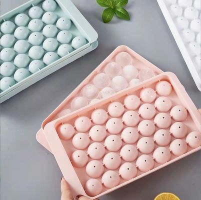 Στρογγυλός επαναχρησιμοποιήσιμος κατασκευαστής παγωτού με κάλυμμα Φιλικό προς το περιβάλλον πλαστικό PP τροφίμων