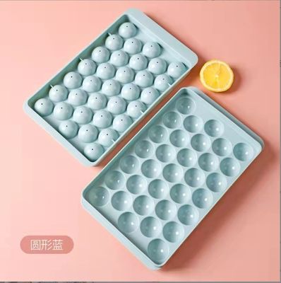 Στρογγυλός επαναχρησιμοποιήσιμος κατασκευαστής παγωτού με κάλυμμα Φιλικό προς το περιβάλλον πλαστικό PP τροφίμων