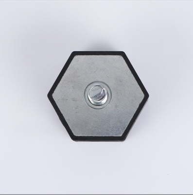 Χάλυβα και χάλυβα Custom Hexagonal Motor Shock Absorber Pad Foot για Πνευματικό Μπάφερ