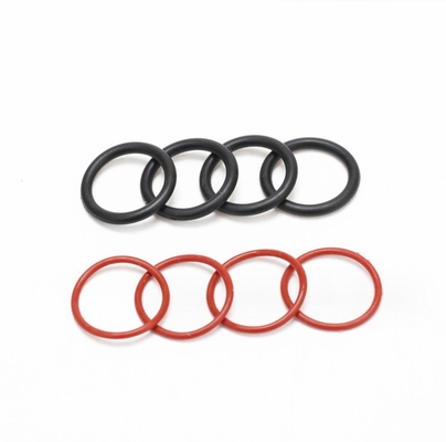 EPDM NBR FKM FPM PTFE PU Silicon Flat Rubber O-Ring με προσαρμοσμένο μέγεθος και υλικό