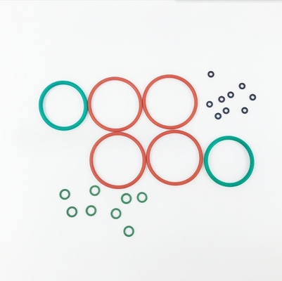EPDM NBR FKM FPM PTFE PU Silicon Flat Rubber O-Ring με προσαρμοσμένο μέγεθος και υλικό