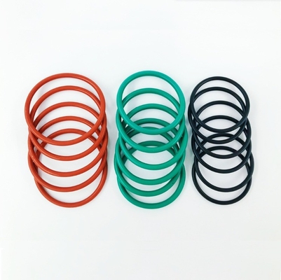 EPDM NBR FKM FPM PTFE PU Silicon Flat Rubber O-Ring με προσαρμοσμένο μέγεθος και υλικό