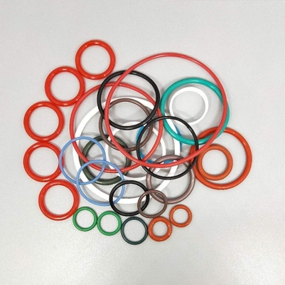 SBR NBR EPDM VMQ FKM O Δαχτυλίδια Προσαρμόσιμα με χρωματικές επιλογές και υπηρεσία χύτευσης