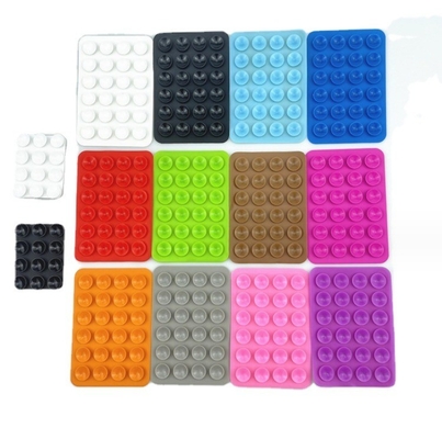 Σιλικόνη 24 Anti Slip Σιλικόνη Custom Adhesive Suction Cup Pads για κάλυμμα κινητού τηλεφώνου