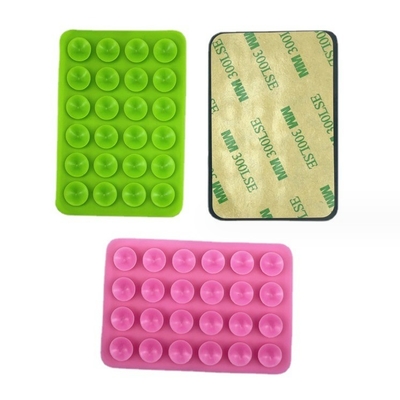 Σιλικόνη 24 Anti Slip Σιλικόνη Custom Adhesive Suction Cup Pads για κάλυμμα κινητού τηλεφώνου