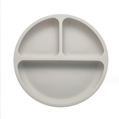 Τροφίμων Σιλικόνη μωρά παιδιά Placemat Διαχωρισμένες πλάκες αναρρόφησης μωρών για την κατανάλωση από τα νήπια