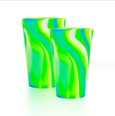480ml 16 OZ BPA ελεύθερη σιλικόνη ανθεκτικό ποτήρι μπύρας ιδανικό για προώθηση δώρο