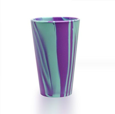 Αδιάσπαστα ταξιδιωτικά φλιτζάνια 600ml Προσαρμοσμένο λογότυπο Ποτήρι νερού σε σιλικόνη για καφέ και τσάι