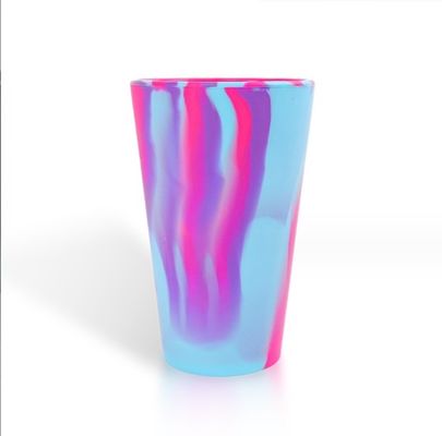 Αδιάσπαστα ταξιδιωτικά φλιτζάνια 600ml Προσαρμοσμένο λογότυπο Ποτήρι νερού σε σιλικόνη για καφέ και τσάι