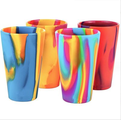 Τροφικό Σιλικόνη Tumbler Cup Αδιάσπαστο και Πλυντήριο Πλυντηρίων Ασφαλές για Εξωτερικές Περιπέτειες