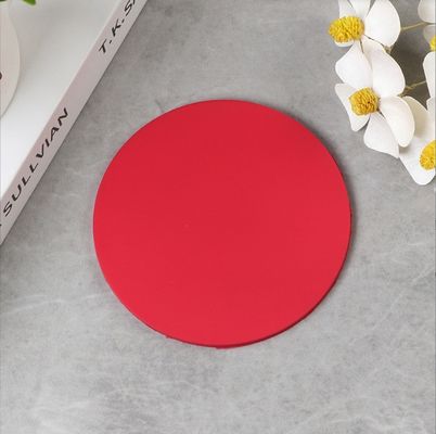 Ανερόστεγοι ποτήρια ποτών Custom Design Soft Sublimation Print PVC Coasters
