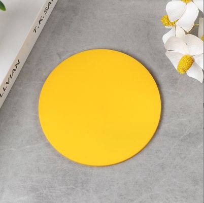 Ανερόστεγοι ποτήρια ποτών Custom Design Soft Sublimation Print PVC Coasters