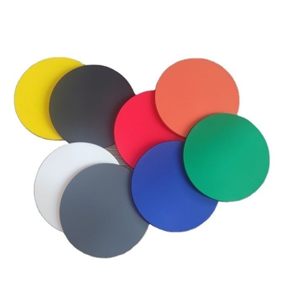 Στρογγυλό Custom Printed Logo Coaster για ποτό Cup Mat Soft PVC Coaster σε ανθεκτικό υλικό