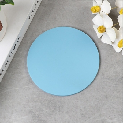 Στρογγυλό Custom Printed Logo Coaster για ποτό Cup Mat Soft PVC Coaster σε ανθεκτικό υλικό