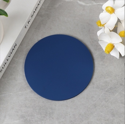 Στρογγυλό Custom Printed Logo Coaster για ποτό Cup Mat Soft PVC Coaster σε ανθεκτικό υλικό
