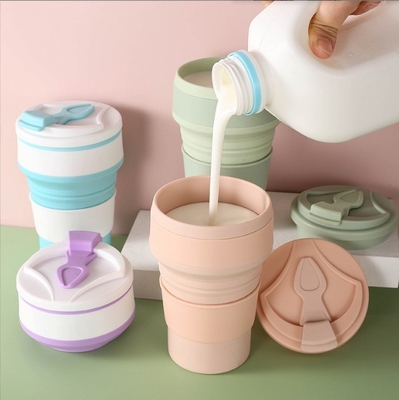 Το American Style Collapsible Travel Sport Mug παρουσιάζει σχεδιασμό για αναδιπλώσιμα κύπελλα από πυρίτιο