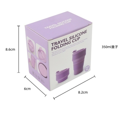 Το American Style Collapsible Travel Sport Mug παρουσιάζει σχεδιασμό για αναδιπλώσιμα κύπελλα από πυρίτιο