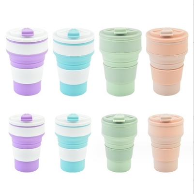 Το American Style Collapsible Travel Sport Mug παρουσιάζει σχεδιασμό για αναδιπλώσιμα κύπελλα από πυρίτιο