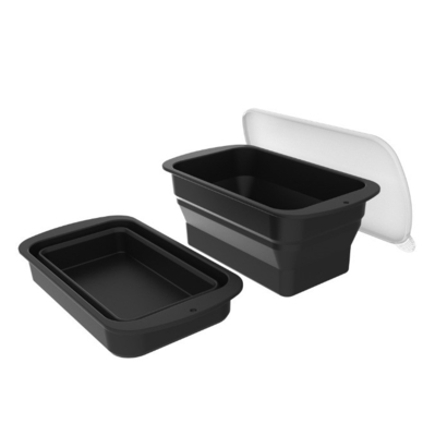 Τροφίμων Σιλικόνης Ice Cube Maker αναδιπλώσιμα φορητά καλούπια Δίσκοι για εύκολη απελευθέρωση