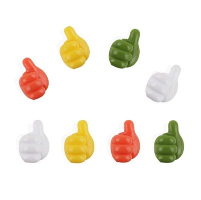 Δημιουργικό αυτοκόλλητο γάντζο αντίχειρα για κλιπ καλωδίων και διακόσμηση τοίχων